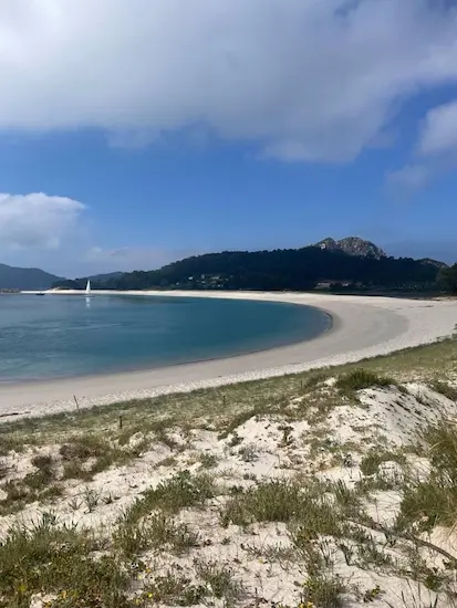 praia de rodas nas Ilhas Cíes